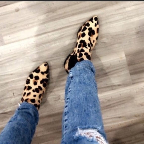 NIB Cole Haan leopard bootie 8 and 9 - Picture 1 of 5